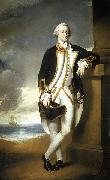 George Dance the Younger Portrait of Captain Hugh Palliser